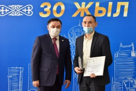 Меценатов Акмолинской области наградили премией  «Жомарт жүрек» в канун юбилея Независимости