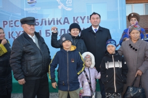 Ключи от 65 квартир вручили в Кокшетау ко Дню Республики